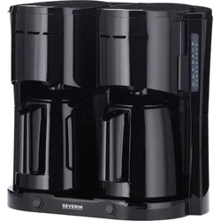 Severin KA 9552 Duo Filterkaffeemaschine 2x 8 Tassen